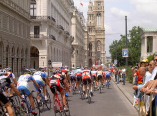 Fahrradrennen in Wien