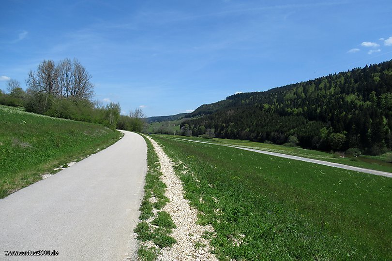 Bahntrasse nach Gilley