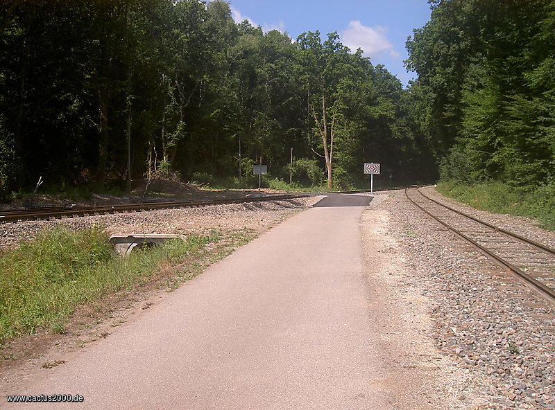 Radweg nach Sewen