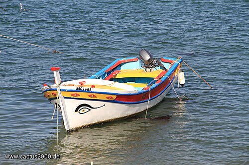 Kleines Fischerboot, Faro, Algarve