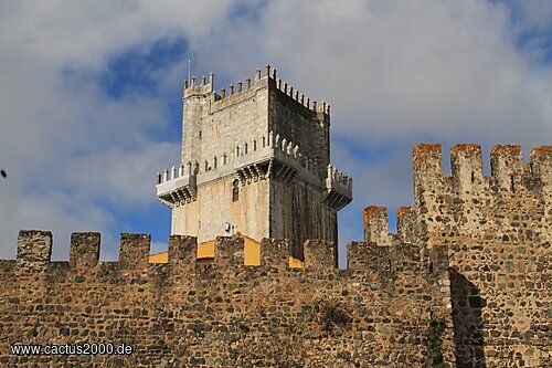 Burg in Beja, Portugal