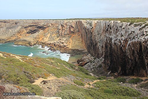 Küste beim Cabo de São Vicente, Sagres, Portugal