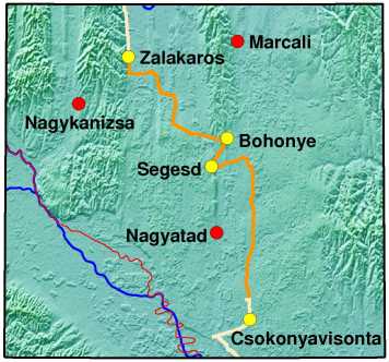 Karte_Csokonyavisonta - Zalakaros